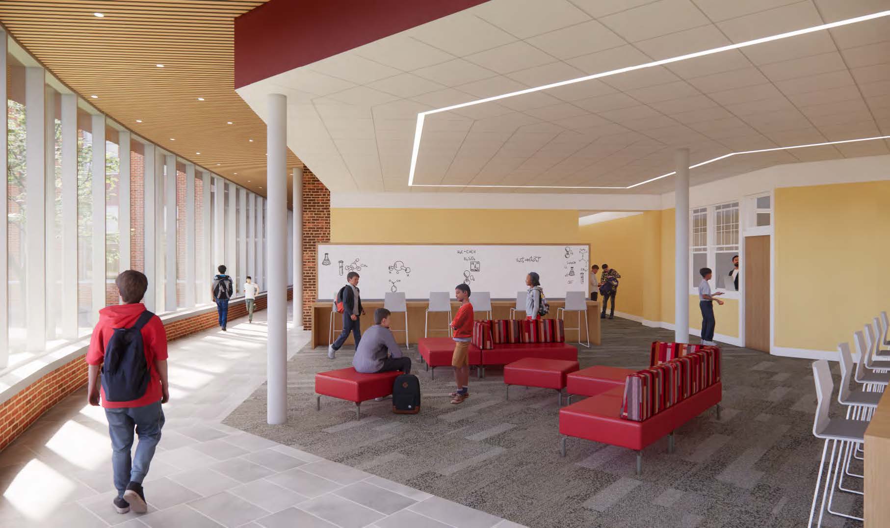 Middle School Renovation and Expansion – 5th Grade Commons