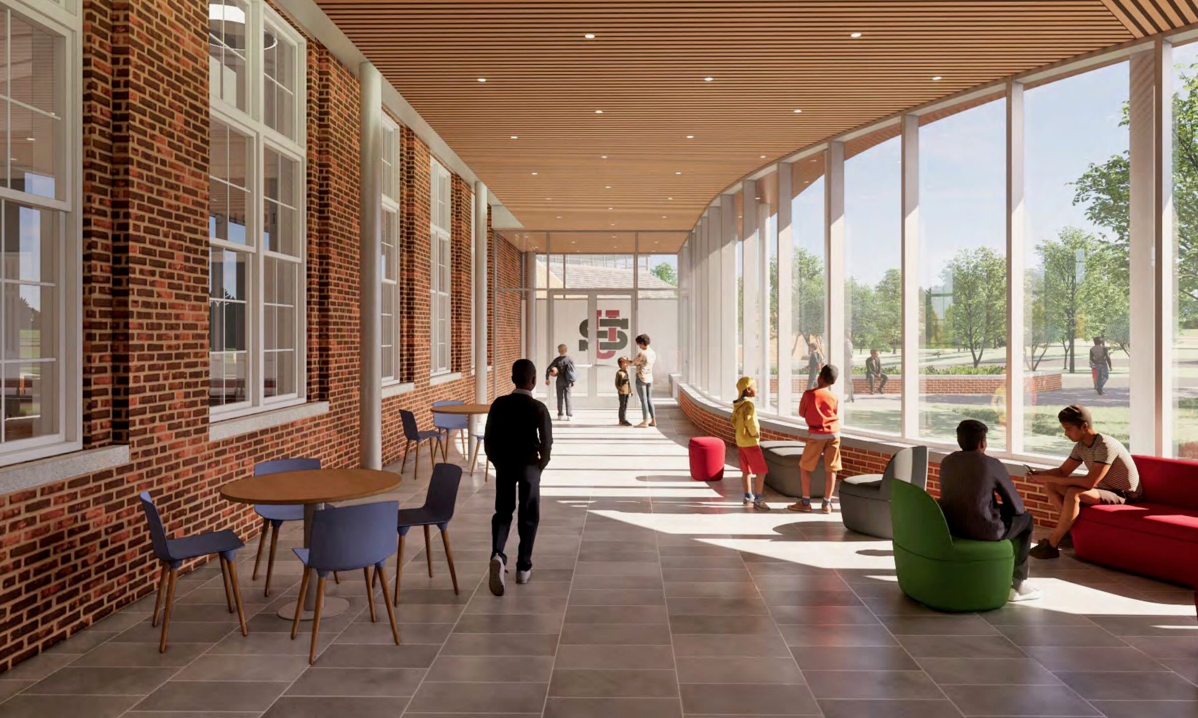 Middle School Renovation and Expansion – Porch