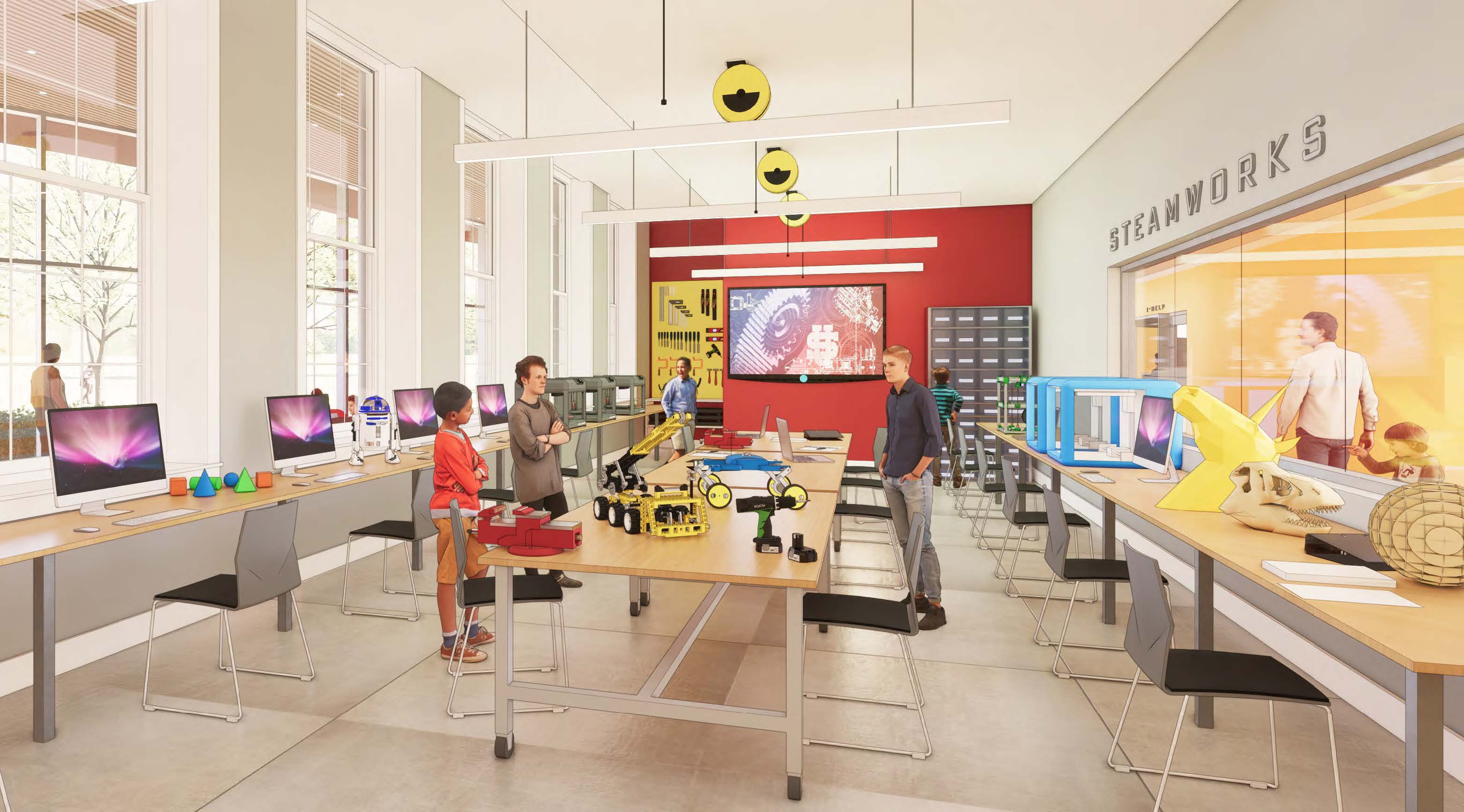 Middle School Renovation and Expansion – Steamworks